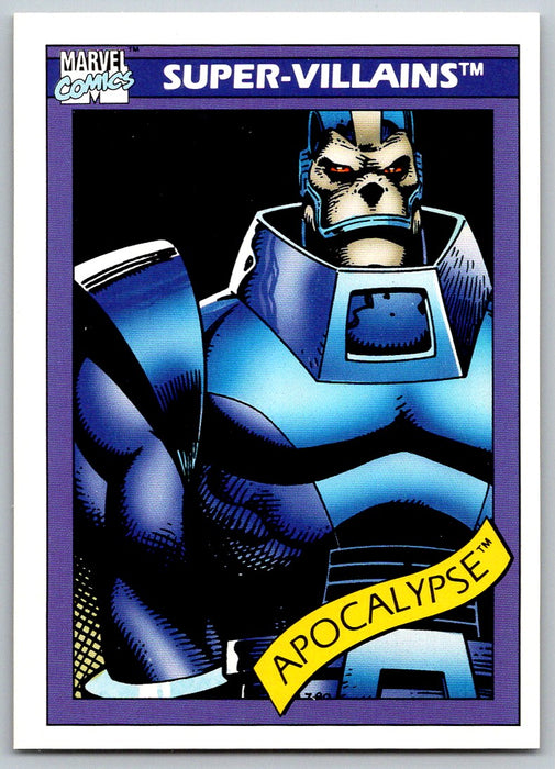 1990 Impel Marvel Universe I #80 Apocalypse
