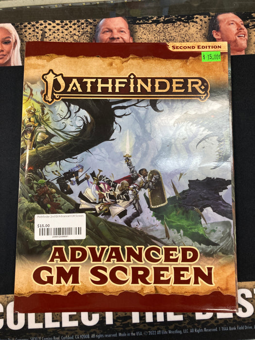 Pathfinder 2nd Ed Advanced GM Screen