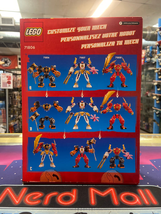 LEGO NINJAGO Cole’s Elemental Earth Mech Ninja Toy 71806