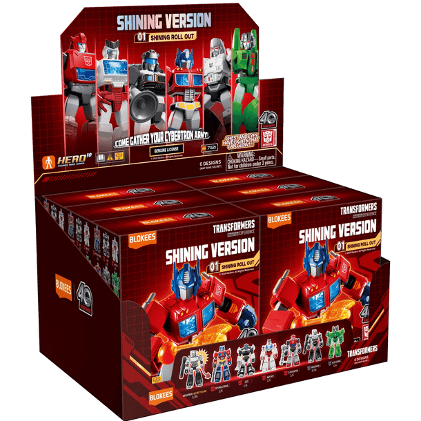 Blokees: Transformers - 4' Shining Version 01 Shining Roll Out BLIND Box