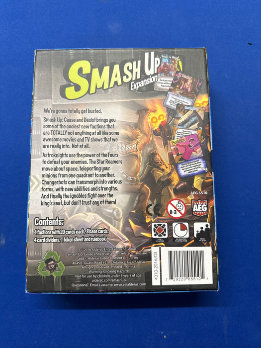 Smash Up-Cease & Desist Exp