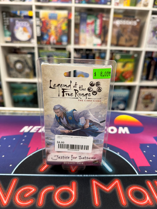 Legend of the Five Rings - Justice for Satsume (Sealed)