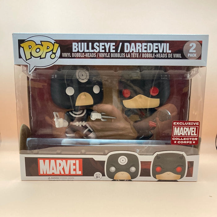 POP Marvel: Bullseye and Daredevil [Marvel Collectors Corps Excl.]