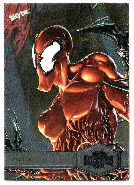 2022 SkyBox Marvel Metal Universe Spider-Man #192 Toxin SP