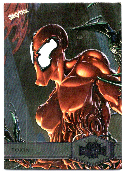 2022 SkyBox Marvel Metal Universe Spider-Man #192 Toxin SP