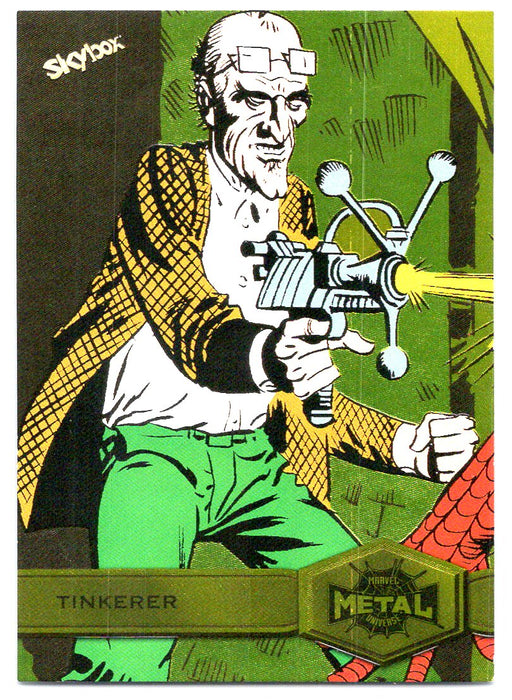 2022 SkyBox Marvel Metal Universe Spider-Man #190 Tinkerer SP