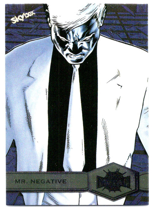 2022 SkyBox Marvel Metal Universe Spider-Man #158 Mr. Negative SP