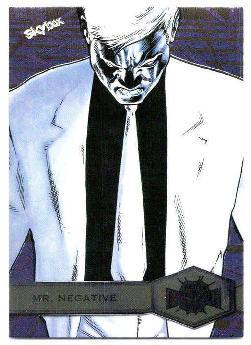 2022 SkyBox Marvel Metal Universe Spider-Man #158 Mr. Negative SP