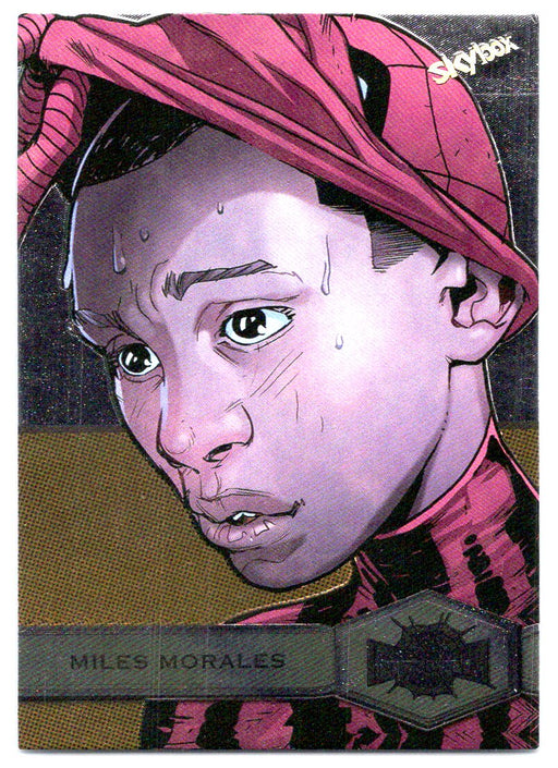 2022 SkyBox Marvel Metal Universe Spider-Man #152 Miles Morales SP