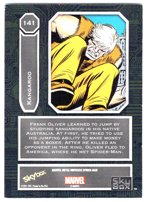 2022 SkyBox Marvel Metal Universe Spider-Man #141 Kangaroo SP