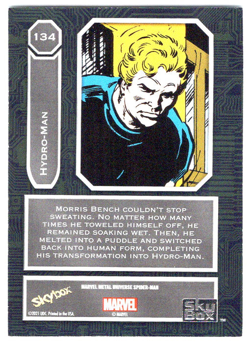 2022 SkyBox Marvel Metal Universe Spider-Man #134 Hydro-Man SP