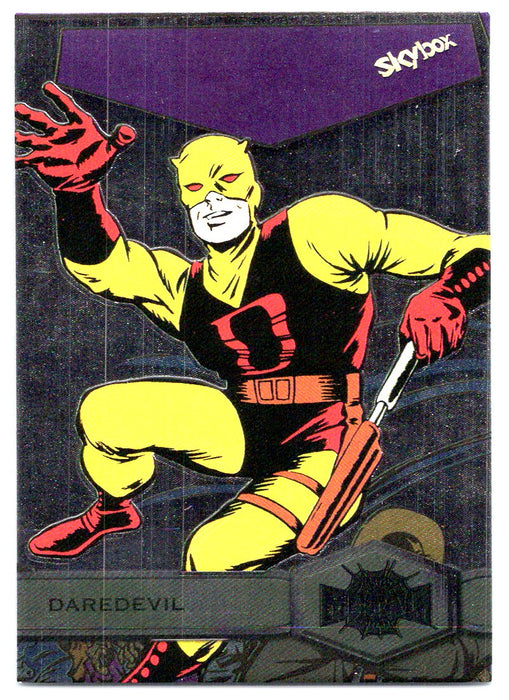 2022 SkyBox Marvel Metal Universe Spider-Man #121 Daredevil SP