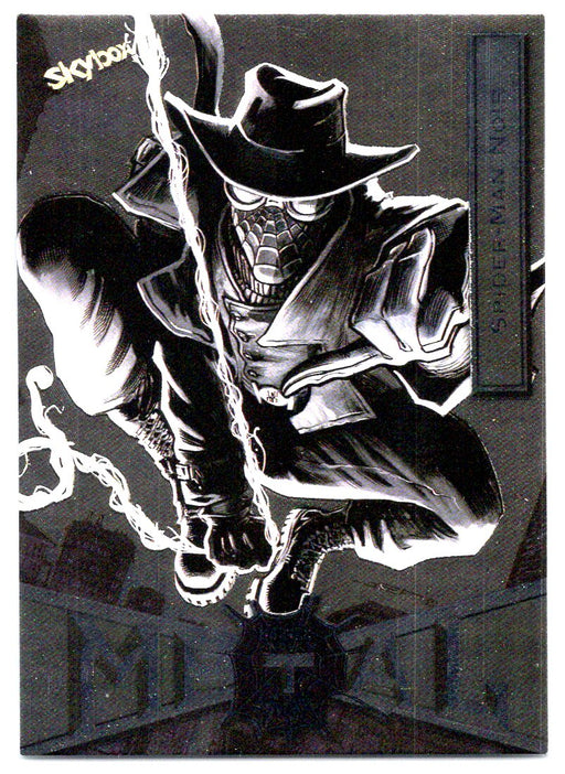 2022 SkyBox Marvel Metal Universe Spider-Man #85 Spider-Man Noir