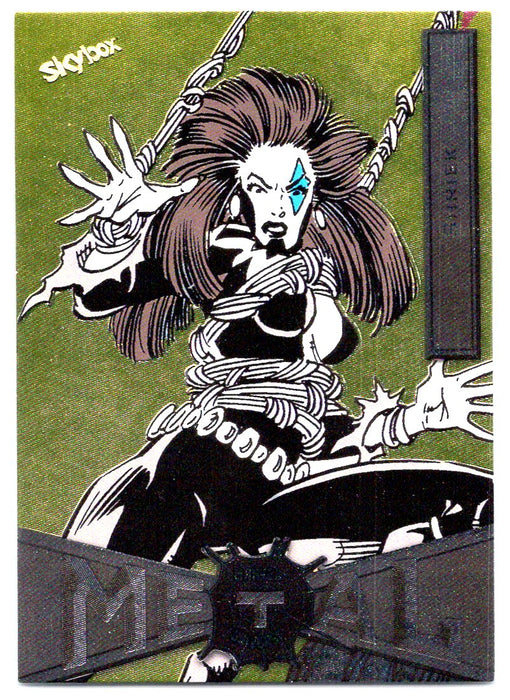 2022 SkyBox Marvel Metal Universe Spider-Man #79 Shriek