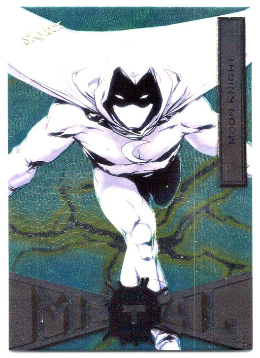 2022 SkyBox Marvel Metal Universe Spider-Man #55 Moon Knight