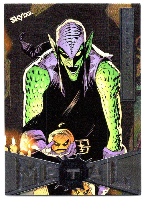 2022 SkyBox Marvel Metal Universe Spider-Man #29 Green Goblin