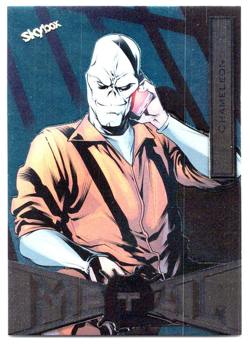 2022 SkyBox Marvel Metal Universe Spider-Man #19 Chameleon