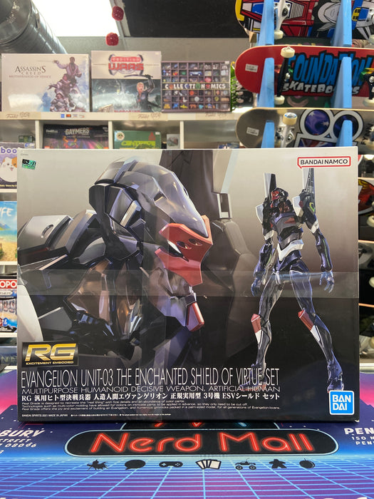 Bandai - RG - Evangelion - Unit-03 + Enchanted Shield of Virtue - Model Kit