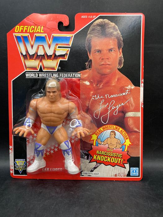 Hasbro WWF Lex Luger Red Card