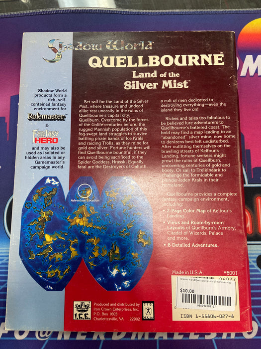 Shadow World Quellbourne Land of the Silver Mist