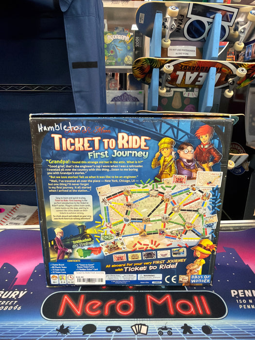 Ticket to Ride First Journey