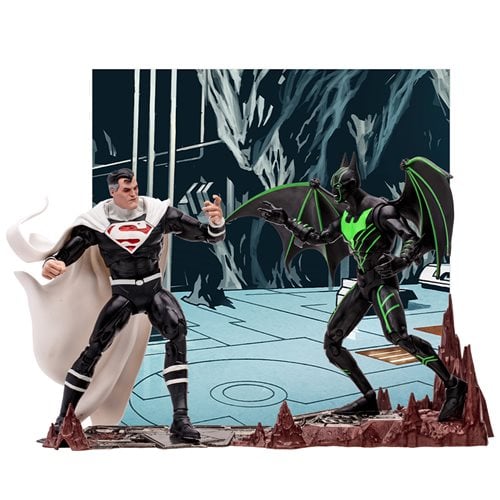DC Multiverse Batman Beyond vs. Justice Lord Superman
