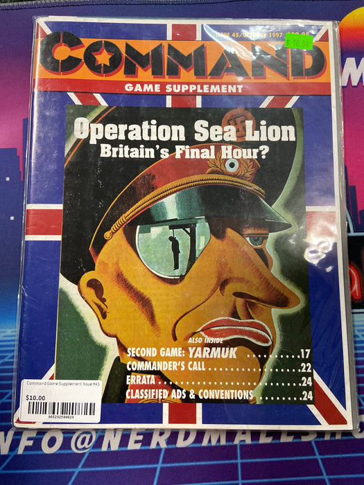 Command Game Supplement Issue #45
