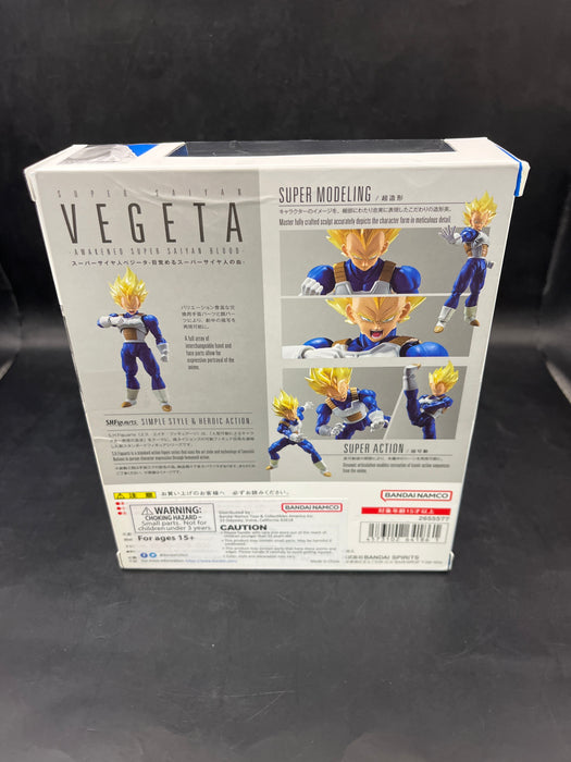 S.H. Figuarts Super Saiyan Vegeta: Awakened Super Saiyan Blood Action Figure