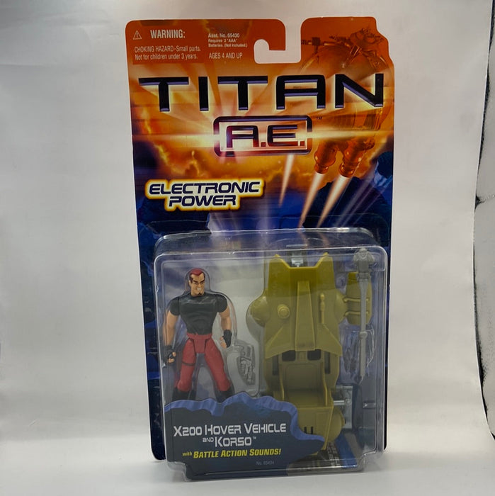 Titan A.E. Electronic Power X200 Hover Vehicle and Korso