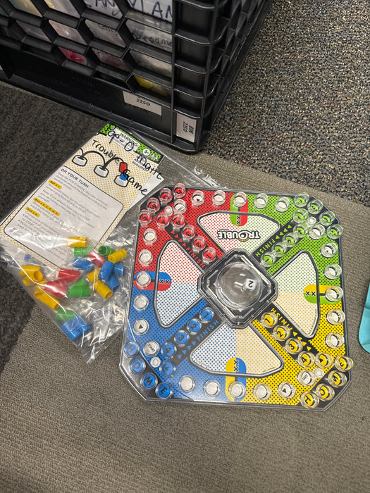 Pop-O-Matic Trouble Game Replacement Parts