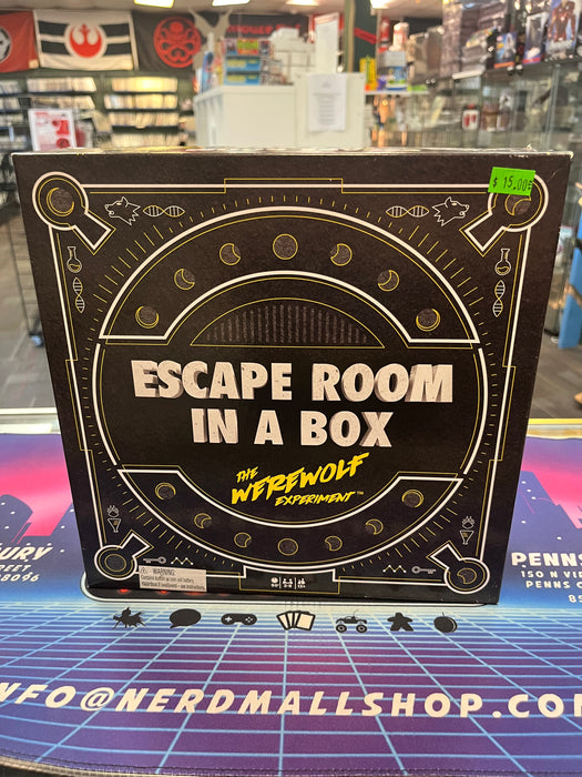 Escape Room in a Box The Werewolf Experiment