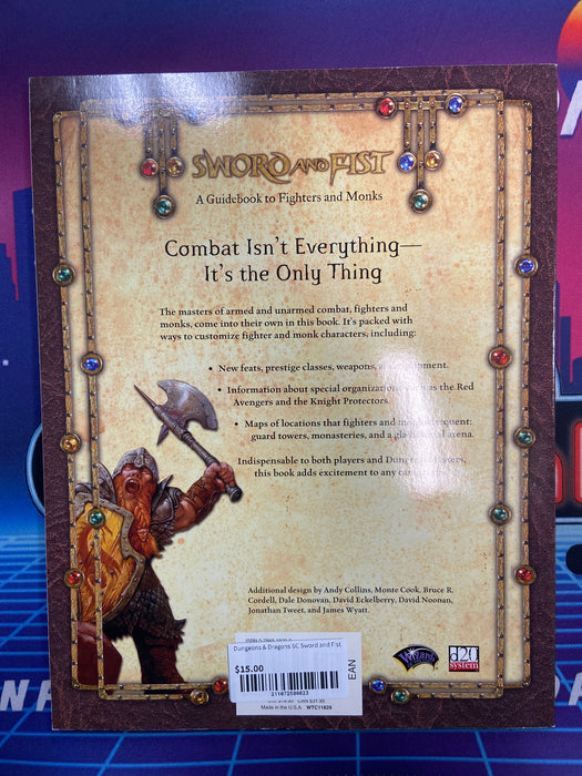 Dungeons & Dragons SC Sword and Fist