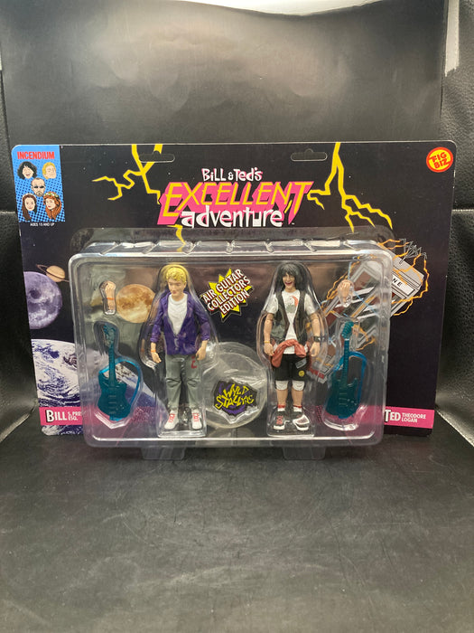 Bill & Ted's Excellent Adventure Air Guitar Ed. 5-Inch FigBiz Action Figure Set