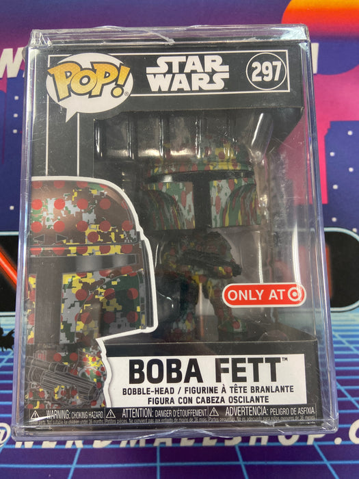 POP Star Wars: Boba Fett (Futura Camo) [Target Excl.]