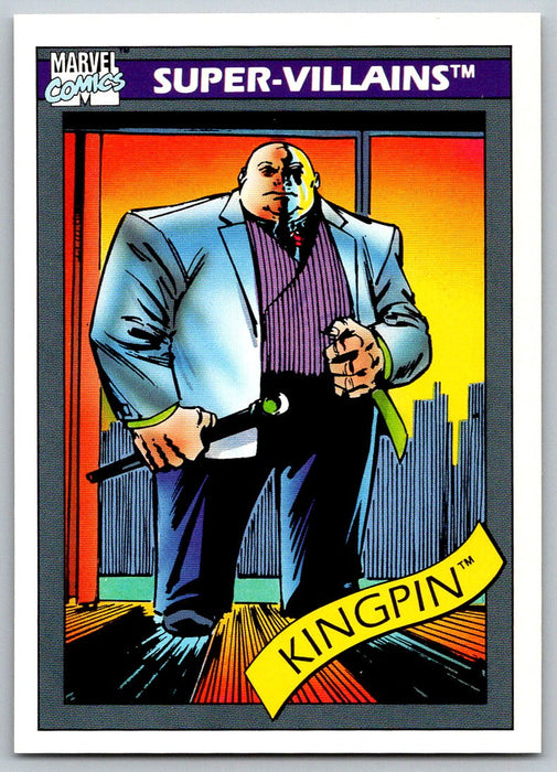1990 Impel Marvel Universe I #52 Kingpin