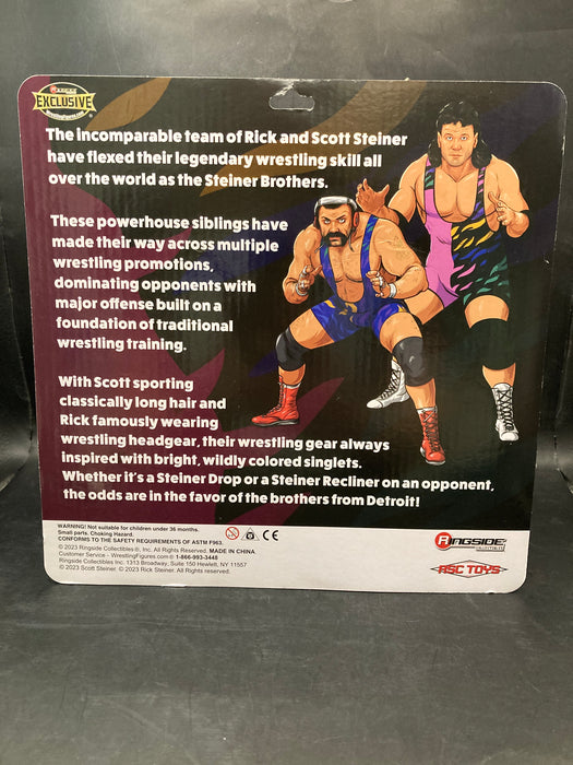 WWE/WCW Bell to Bell Steiner Brothers 2 Pack