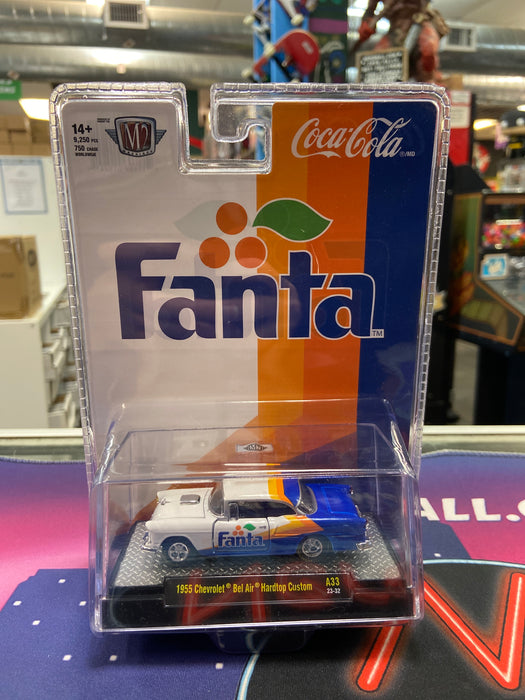 2024 M2 Machines 1955 Chevrolet Bel Air Hardtop Custom Fanta