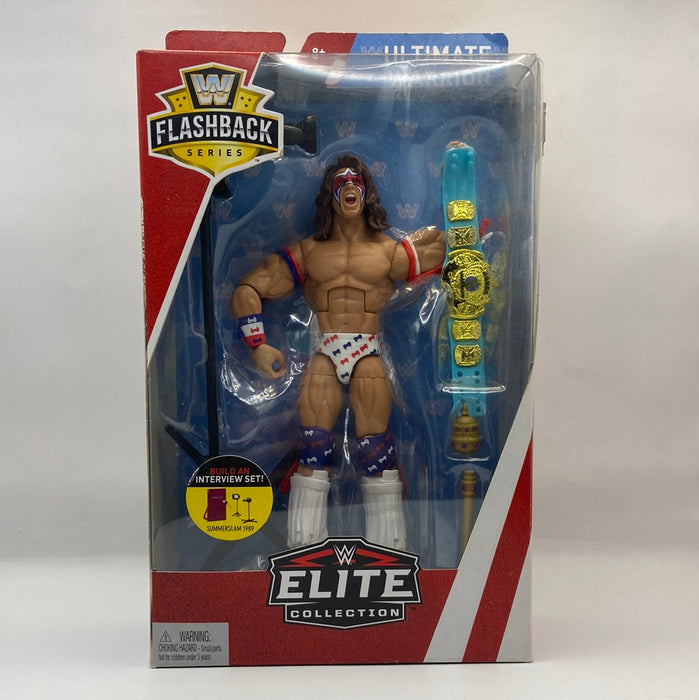 WWE Flashback Series Ultimate Warrior Elite Collection Action Figure