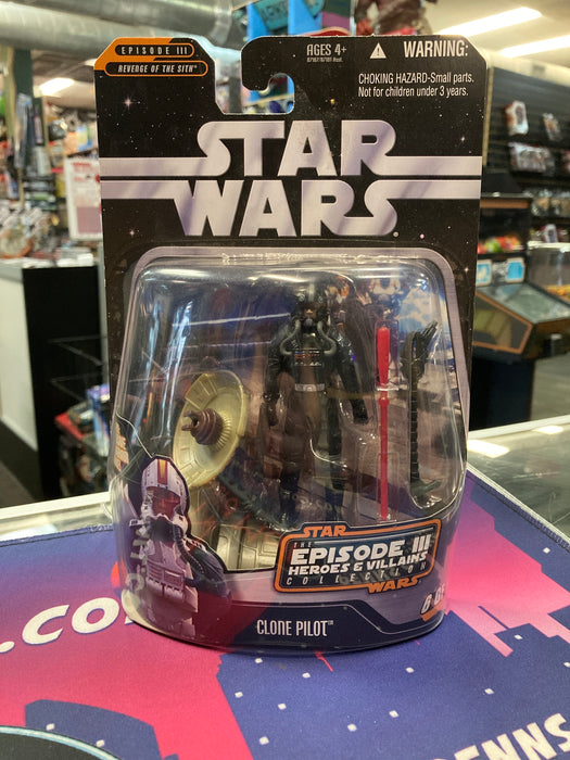 Star Wars Episode III Heroes & Villains Collection Clone Pilot