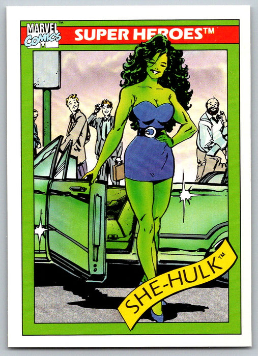 1990 Impel Marvel Universe I #39 She-Hulk