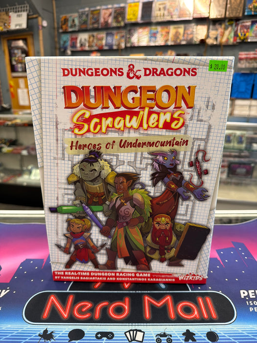 Dungeons & Dragons Dungeon Scrawlers Heroes of Undermountain