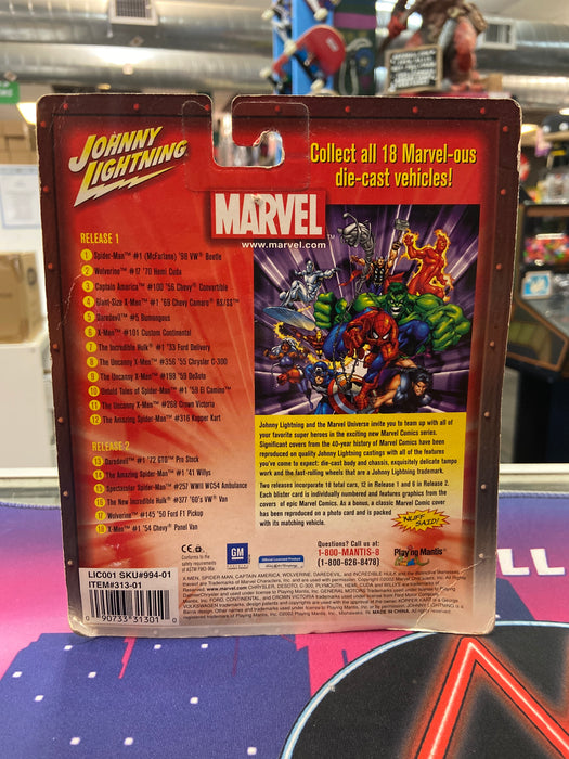 2002 Johnny Lightning Marvel Comics Spider-man #1 1998 VW Beetle