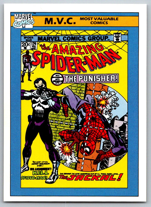 1990 Impel Marvel Universe I #129 Amazing Spider-Man #129