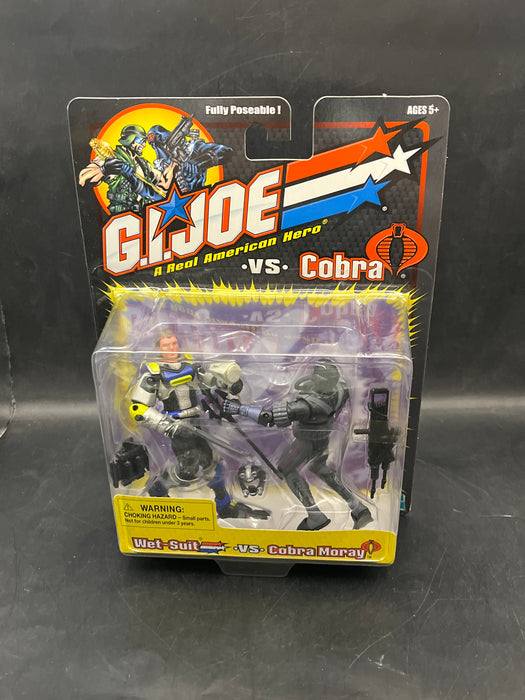 GI Joe vs. Cobra Wet Suit vs. Cobra Moray 2-Pack