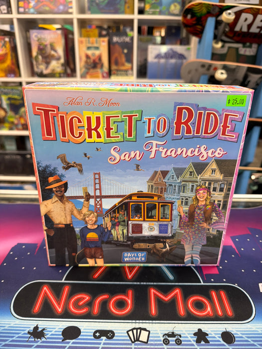 Ticket to Ride San Francisco w/ Amsterdam (1 box)