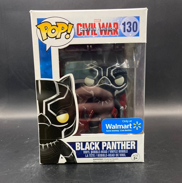 POP Marvel: Captain America Civil War - Black Panther (Onyx Glitter) [Walmart Excl]