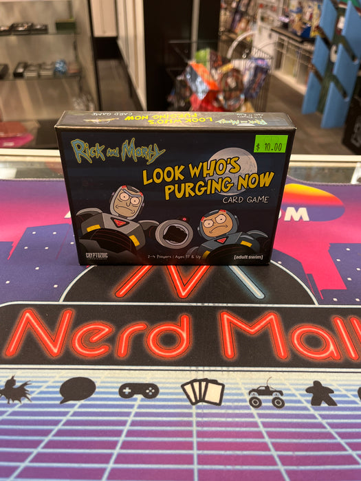 Rick and Morty Look Who's Purging Now Card Game
