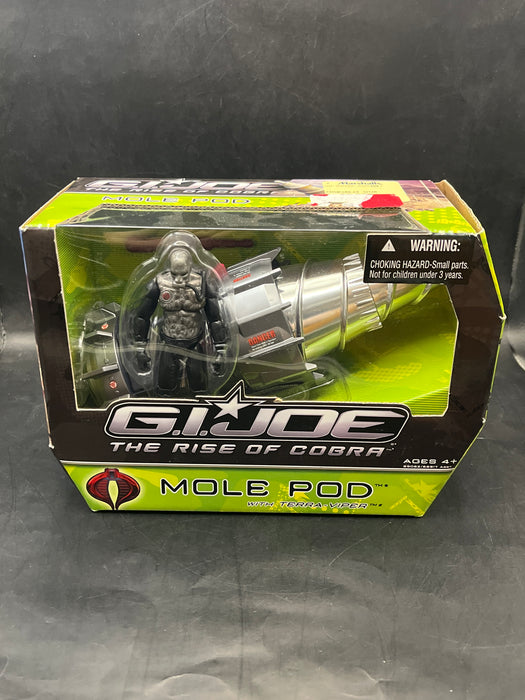 GI Joe: The Rise of Cobra Mole Pod w/ Terra Viper