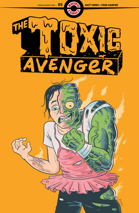 Toxic Avenger #5 (Of 5) CVR B 3 Copy Matt Bors Unlock Var (MR)