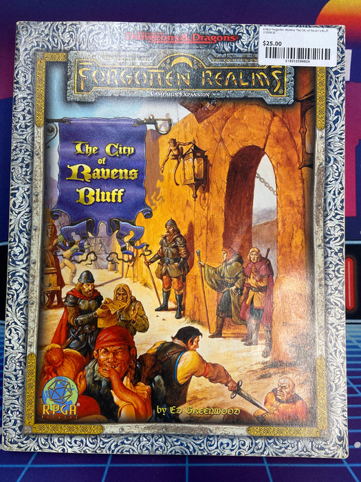 AD&D Forgotten Realms The City of Raven's Bluff ©1998 SC